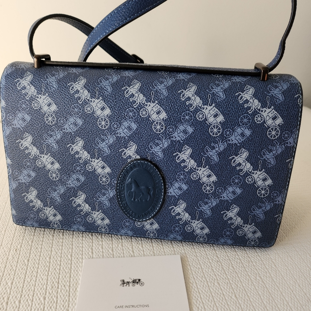 Coach Camille Horse and Carriage Crossbody Handbag
